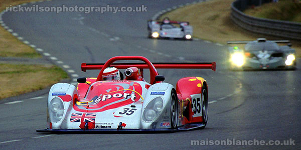 Pilbeam at the Le Mans 24 Hours 2001