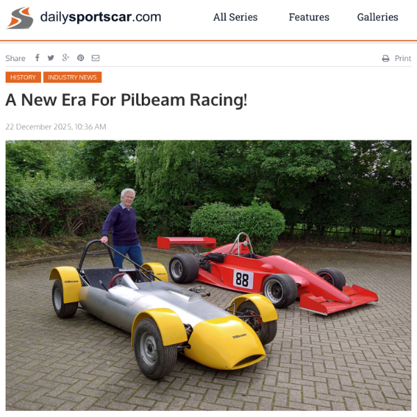 Pilbeam New Era at DailySportscar